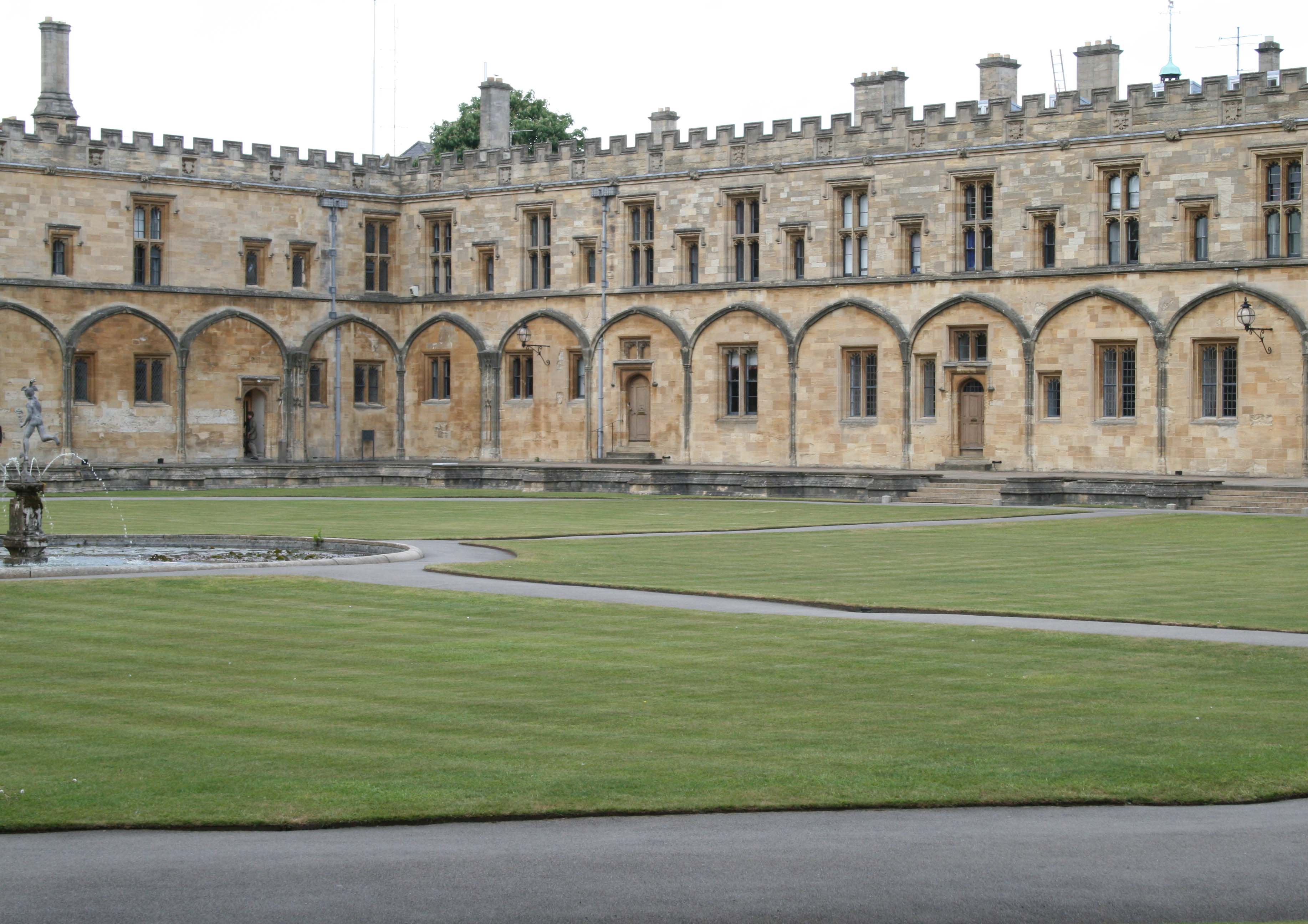 Quad at Christchurch College Oxford